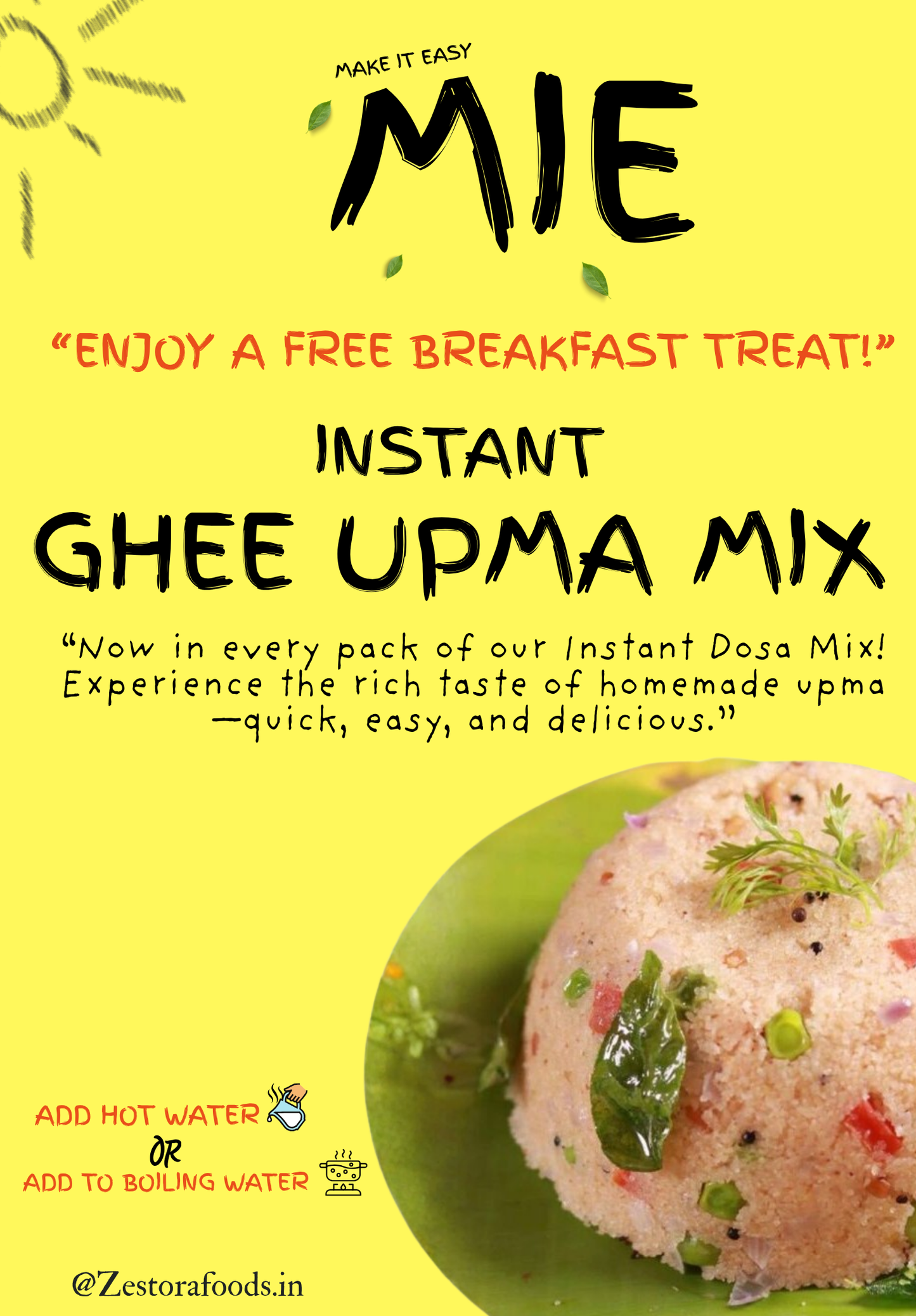 MIE RAGI BEETROOT DOSA MIX