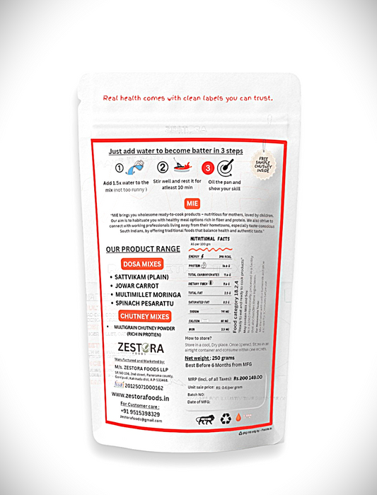 MIE RAGI BEETROOT DOSA MIX